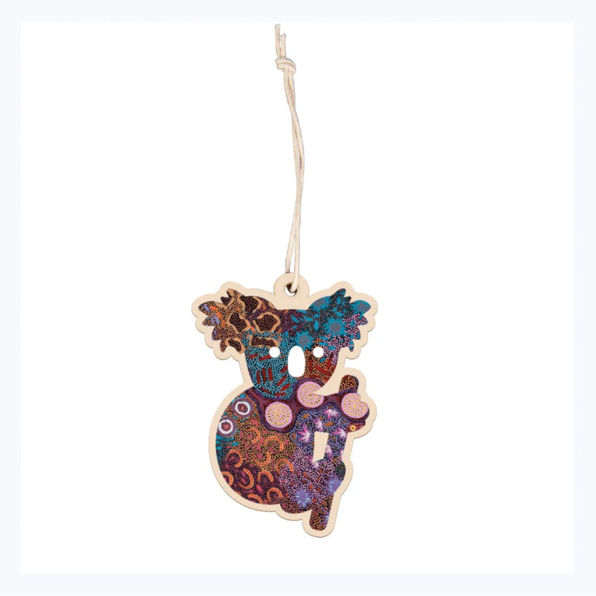 Aboriginal Christmas Koala Decoration Women's Dreaming