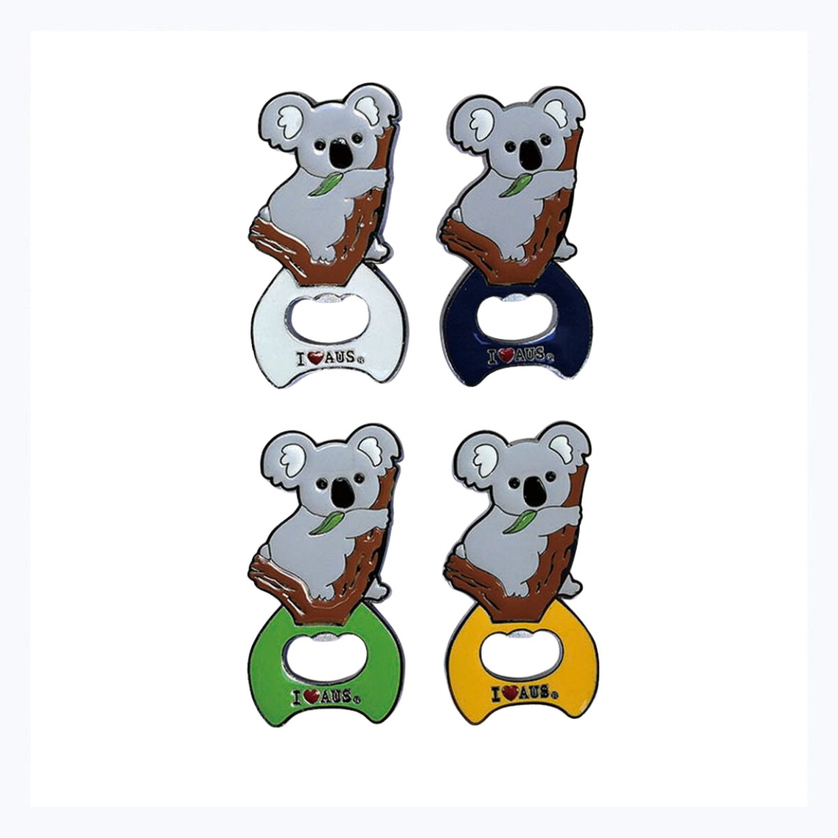 Koala Bottle Magnet Set 4 Pack