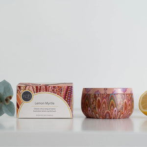 Aboriginal Candle Lemon Myrtle 