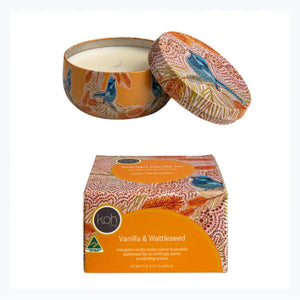 Aboriginal Candle Vanilla and Wattleseed