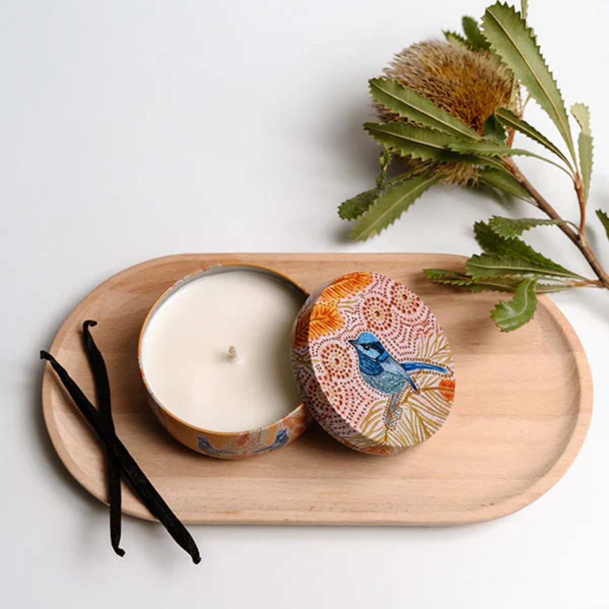 Aboriginal Candle Vanilla and Wattleseed