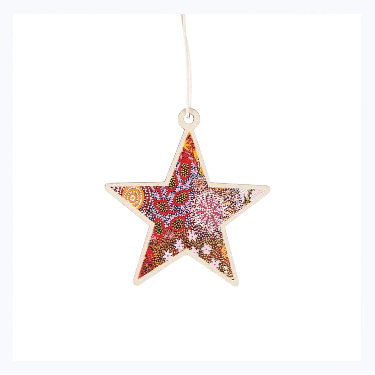 Aboriginal Christmas Star Decoration Grandmother's Country