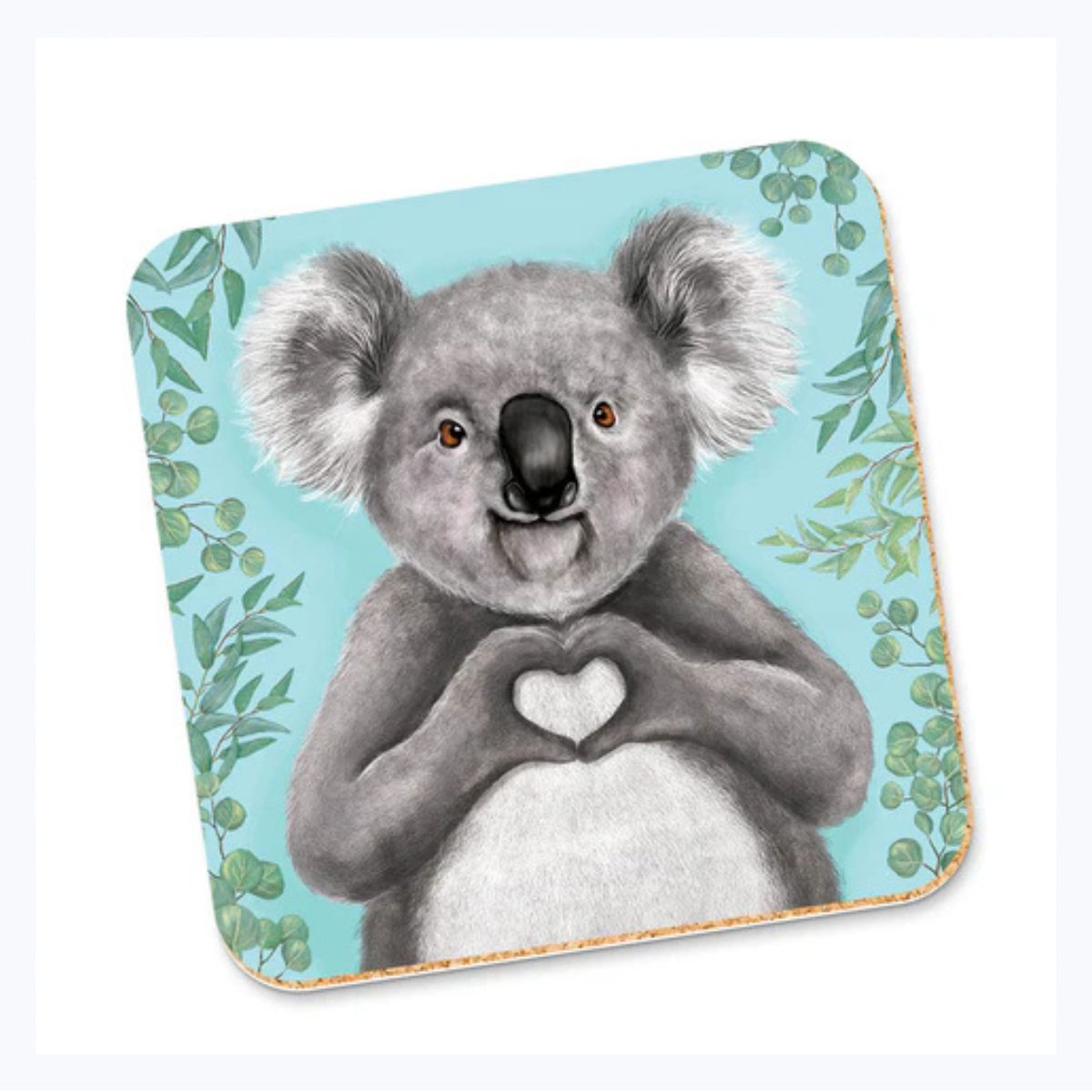 Coaster Single - Bob the Koala (Blue)