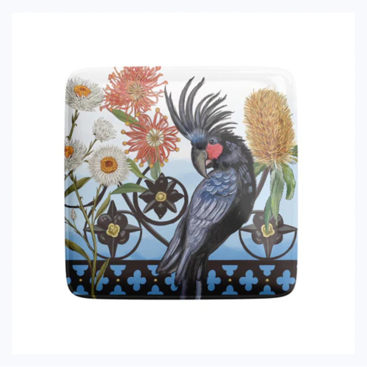 Fridge-magnet-royal-botanic-gardens-victoria-cockatoo