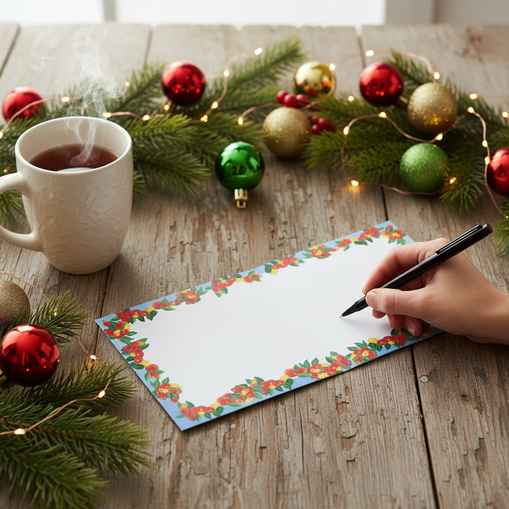 Writing-on-xmas-card-Festive-Choir