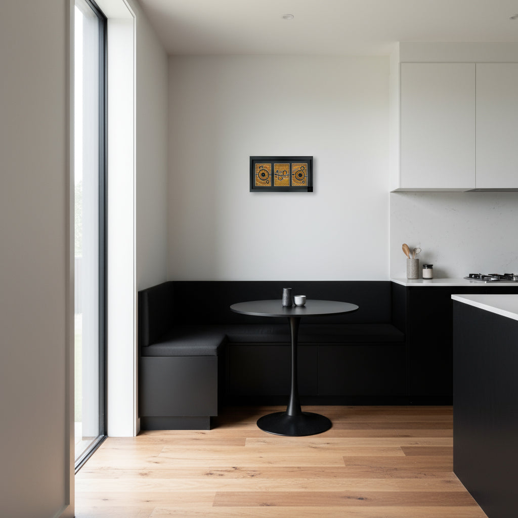 Aboriginal-art-print-on-wall