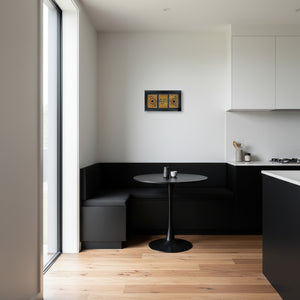 Aboriginal-art-print-on-wall