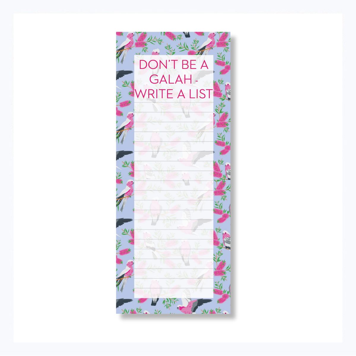 jotter pad fridge galah