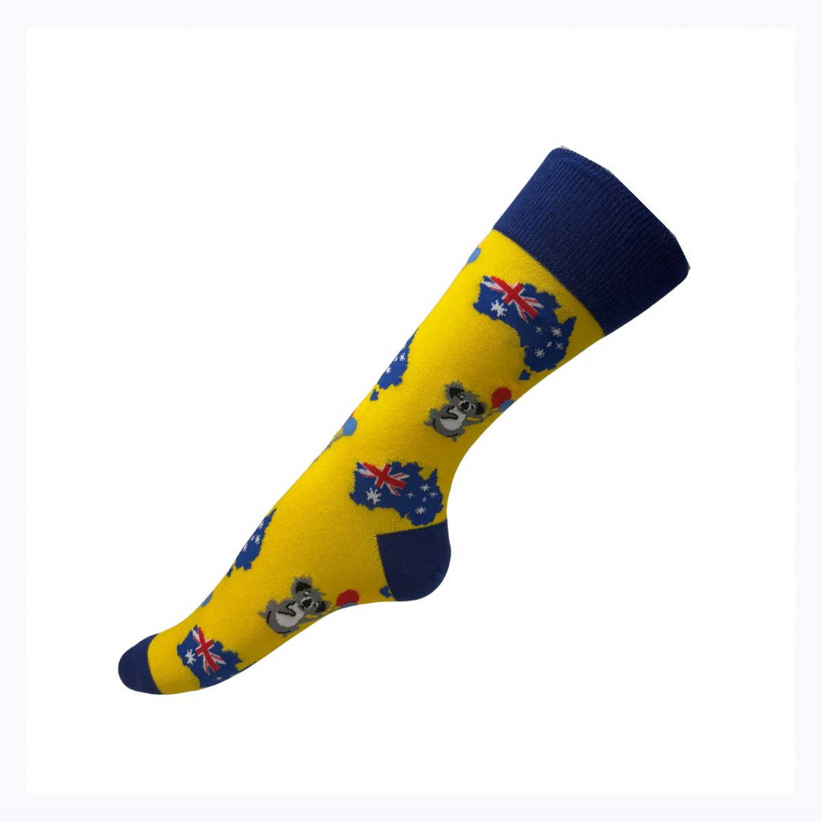 Sock-Society-Koala-Australia-Yellow