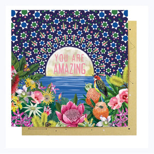 La La Land Greeting Card Good Evening you are Amazing