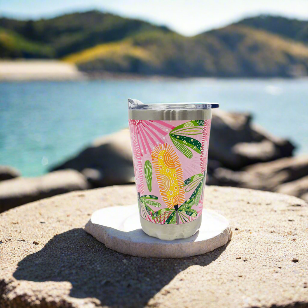 Pink Banksia Australian Coffee Mug 