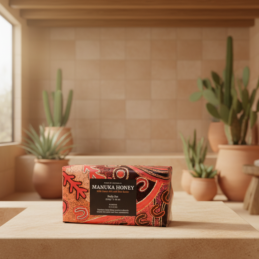 Aboriginal Soap - Manuka Honey Body Bar