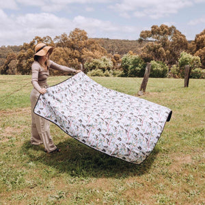 picnic rug magpies australia