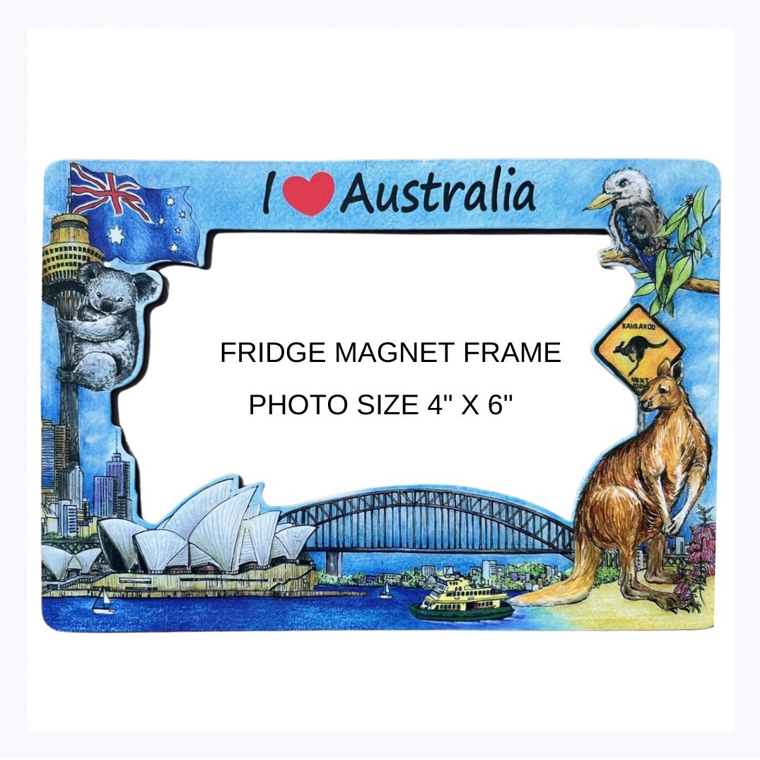 Souvenir Photo Frame Fridge Magnet