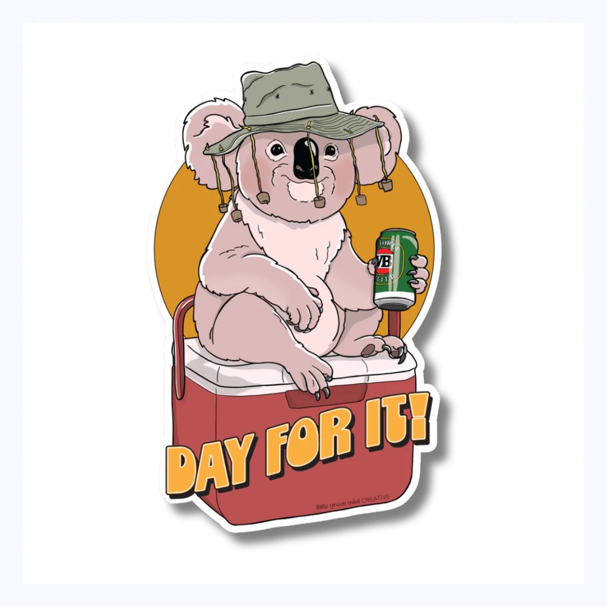 Vinyl Sticker - Day for It Sticker