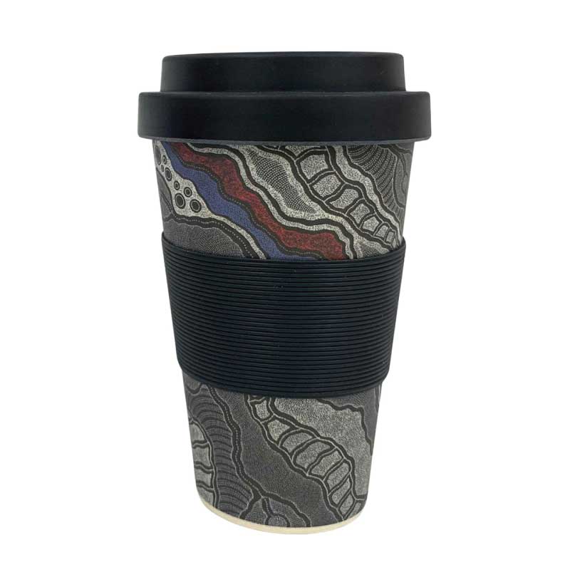 aboriginal-art-coffee-cup-reusable-delvine-petyarre