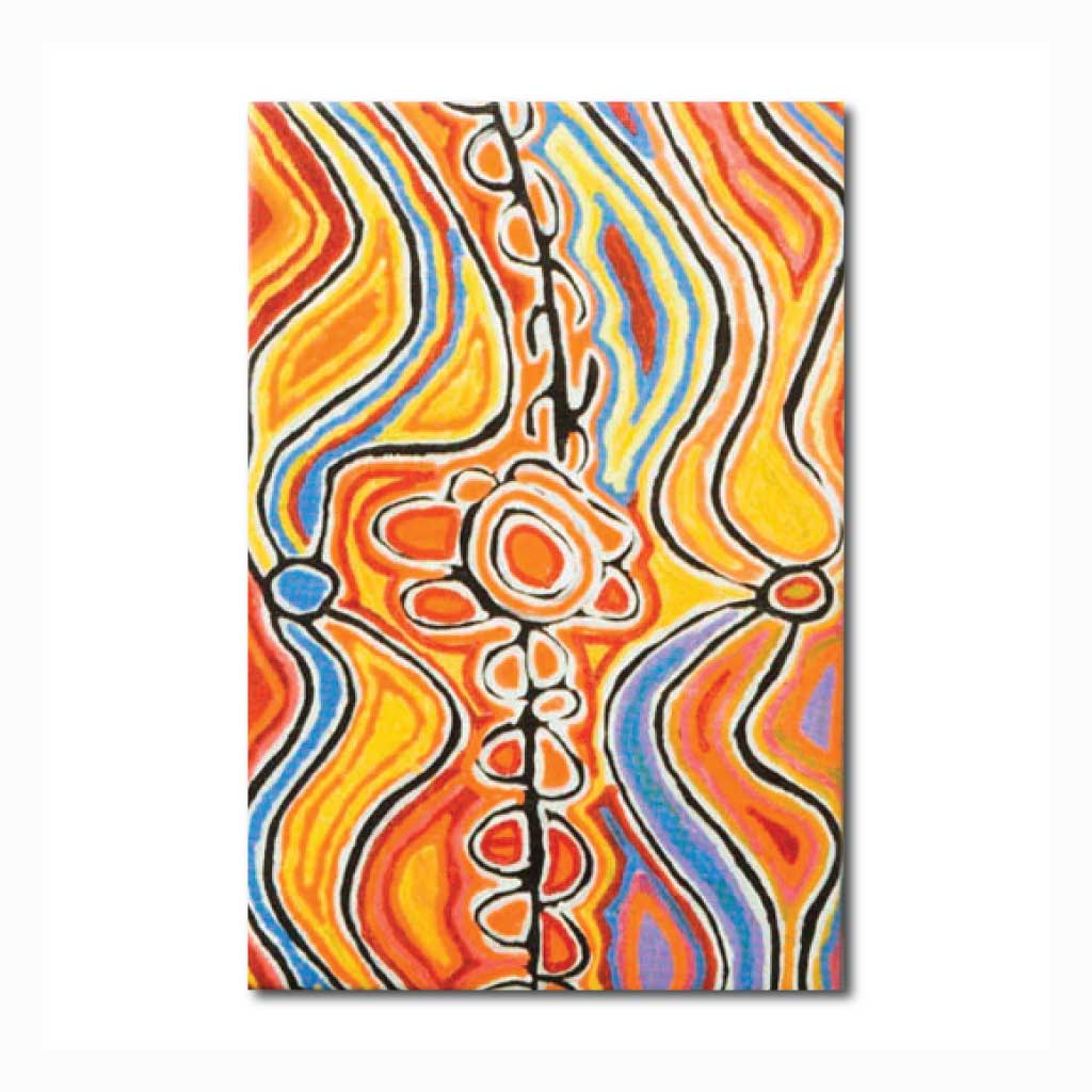 Aboriginal Art Magnet - Judy Watson 1