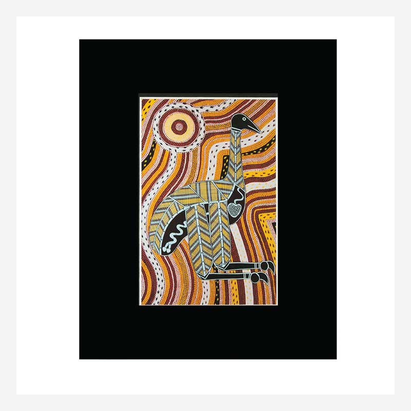 aboriginal-art-print-emu_mintju-murra-woilka