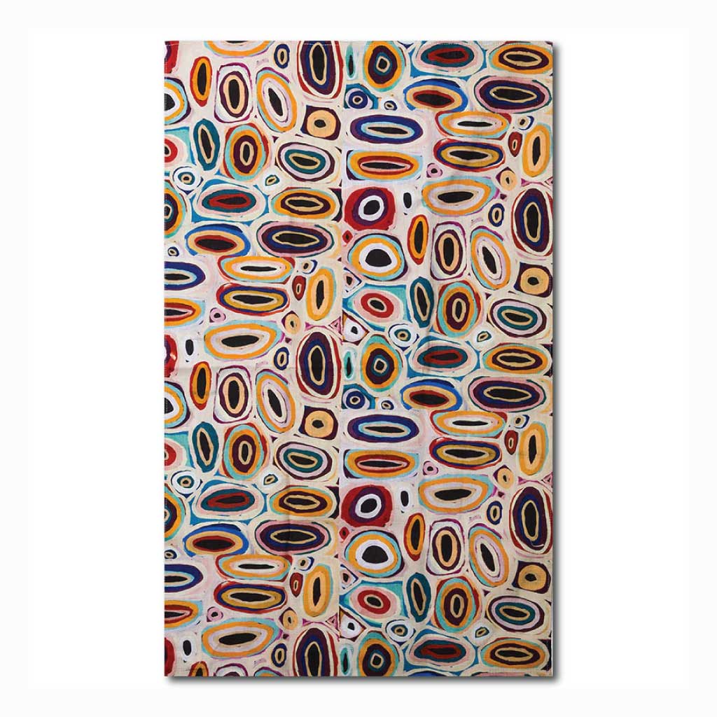 aboriginal-art-tea-towel-gladys-kuru-bidu