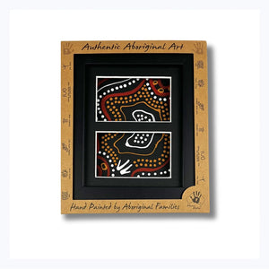 aboriginal art framed