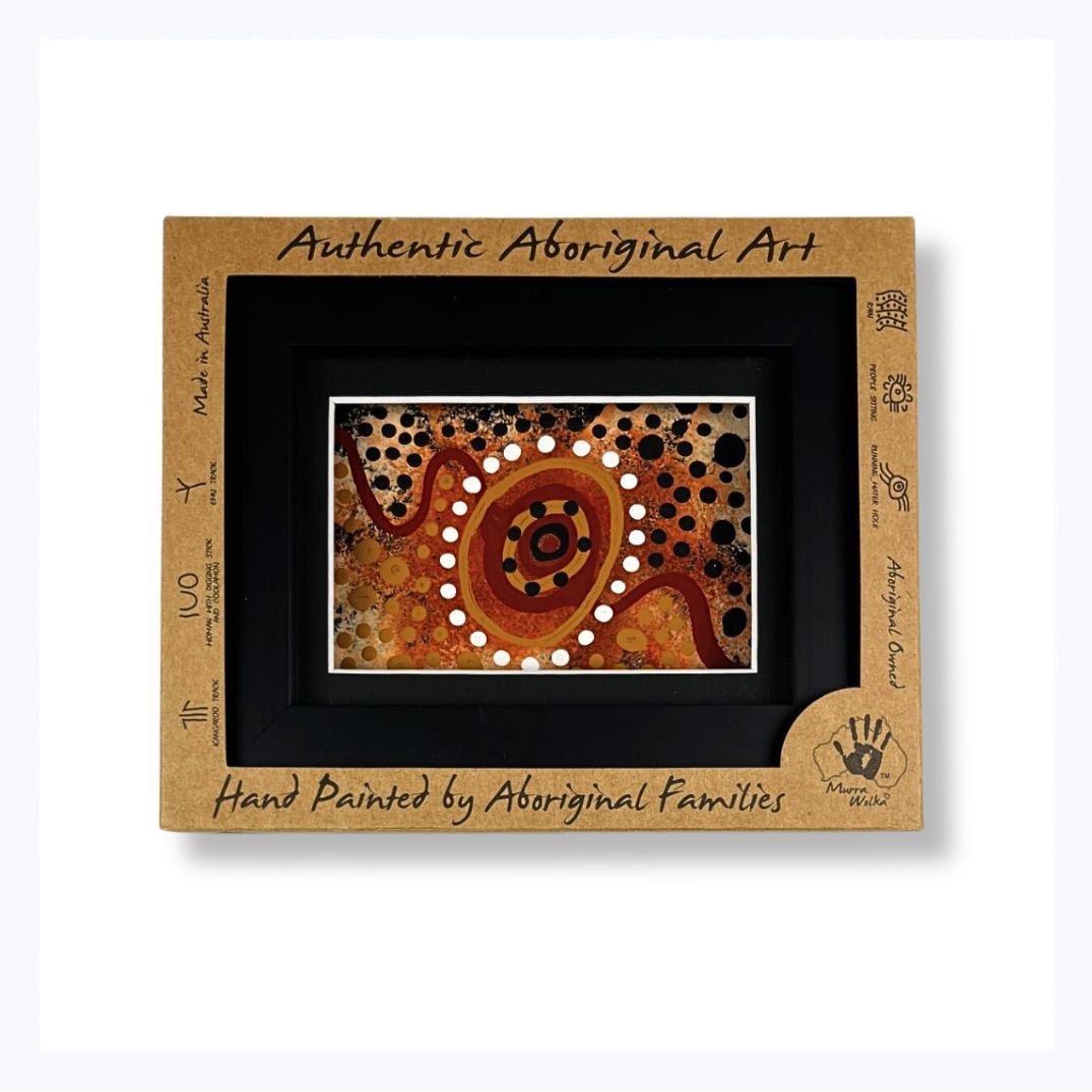 aboriginal artwork framed australia