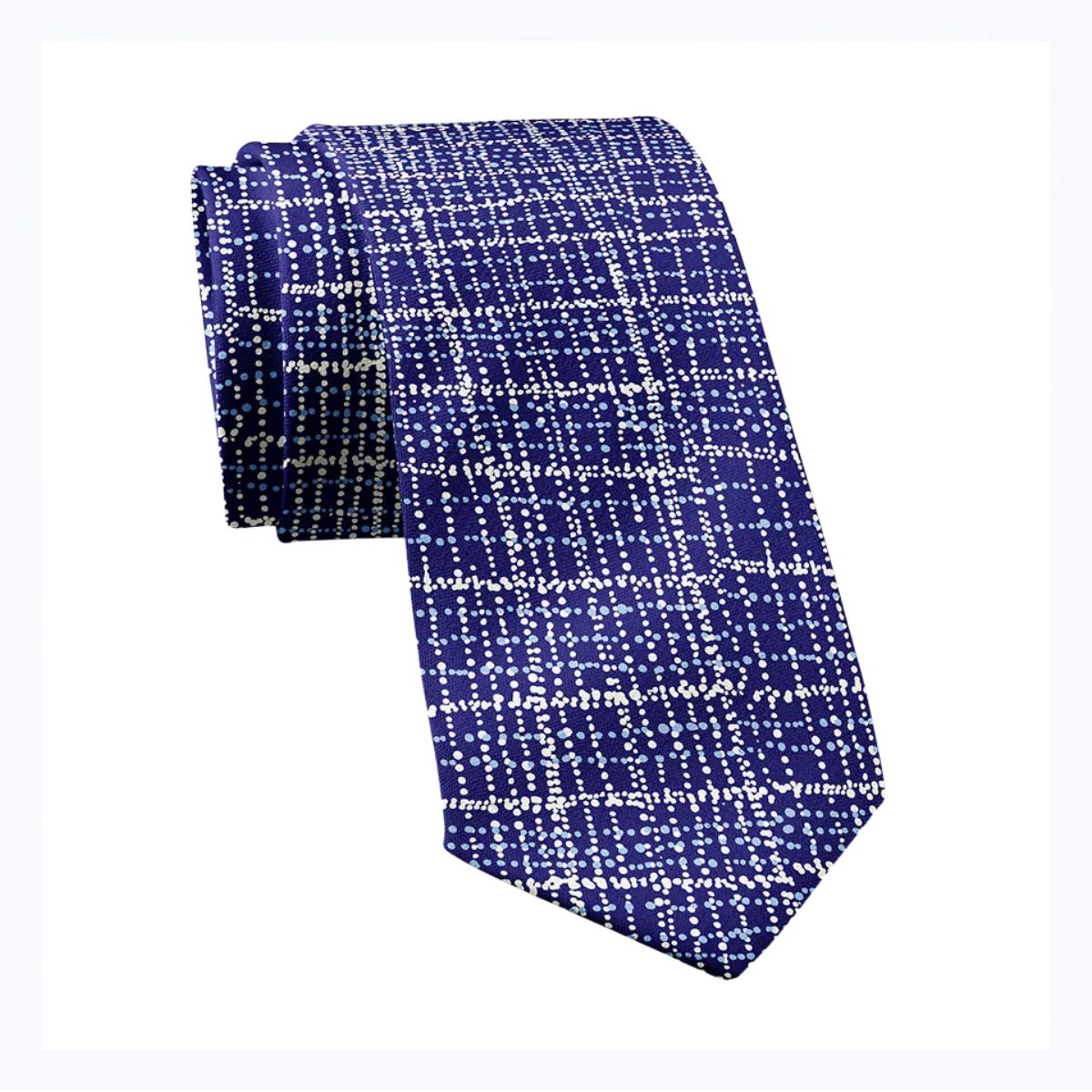 aboriginal silk tie
