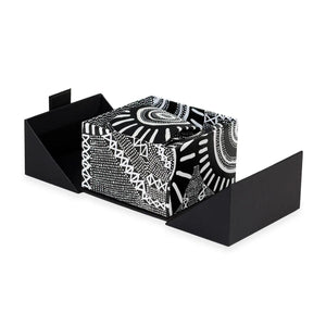 aboriginal silk tie Lidwina Tepomitari
