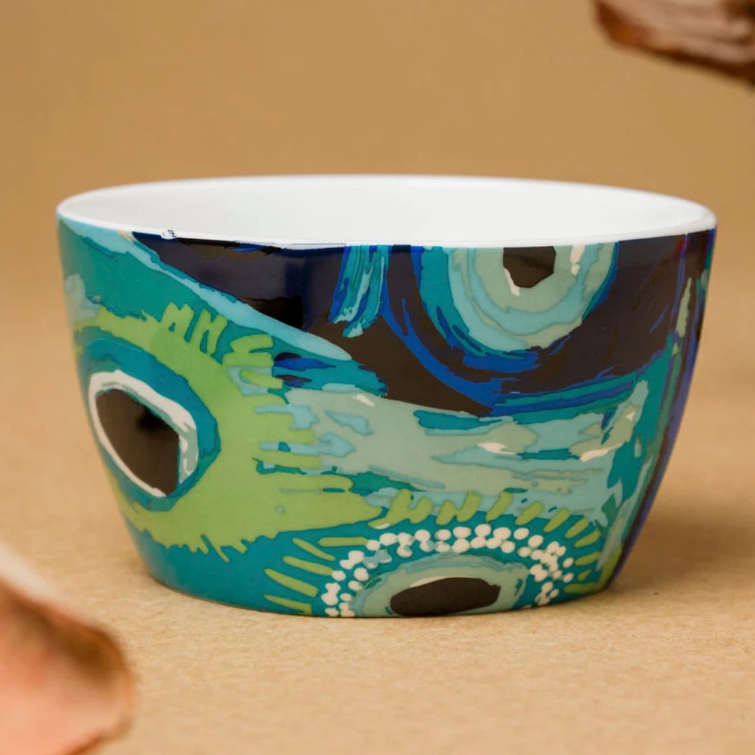 aboriginal art bowl may wokka