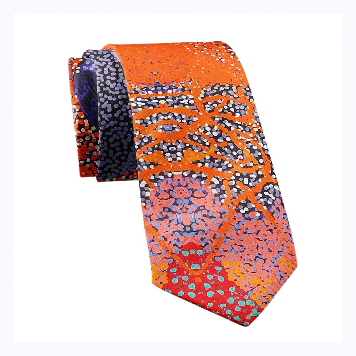 aboriginal silk tie steve nelson