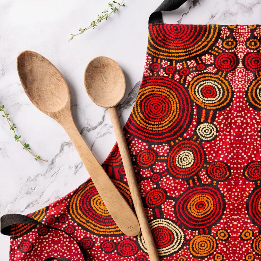 Aboriginal Apron - Teddy Gibson