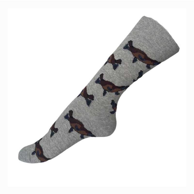 aussie socks platypus grey mens