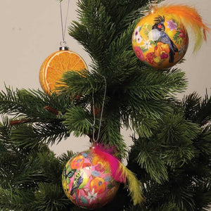 aussie-xmas-tree-decoration-tropicana-yellow-bauble