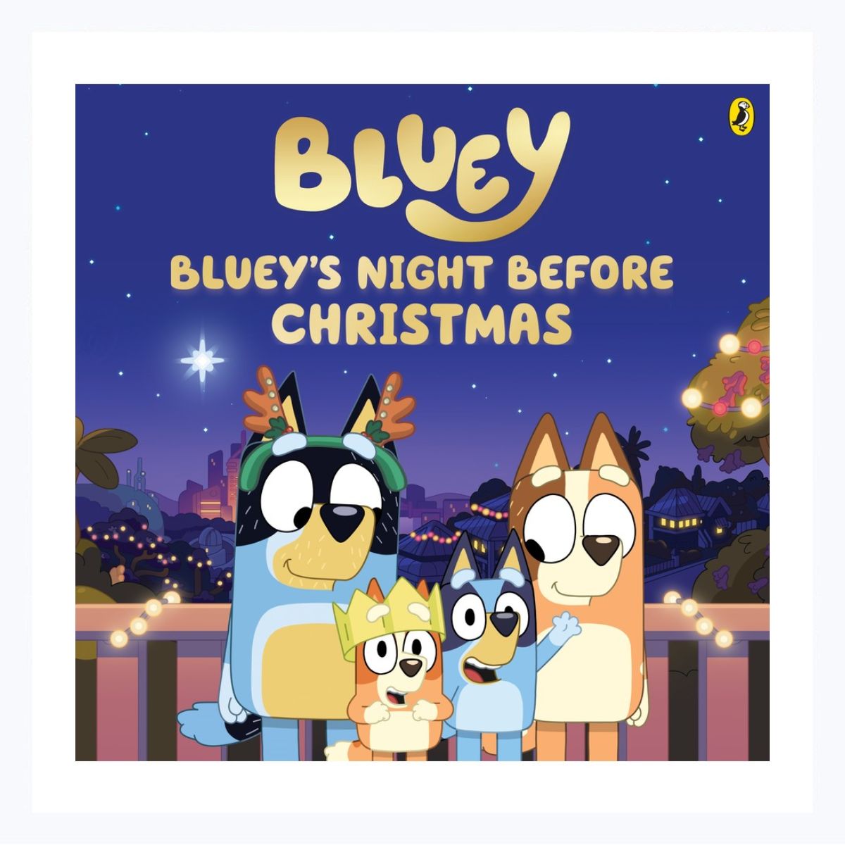 bluey book night before christmas