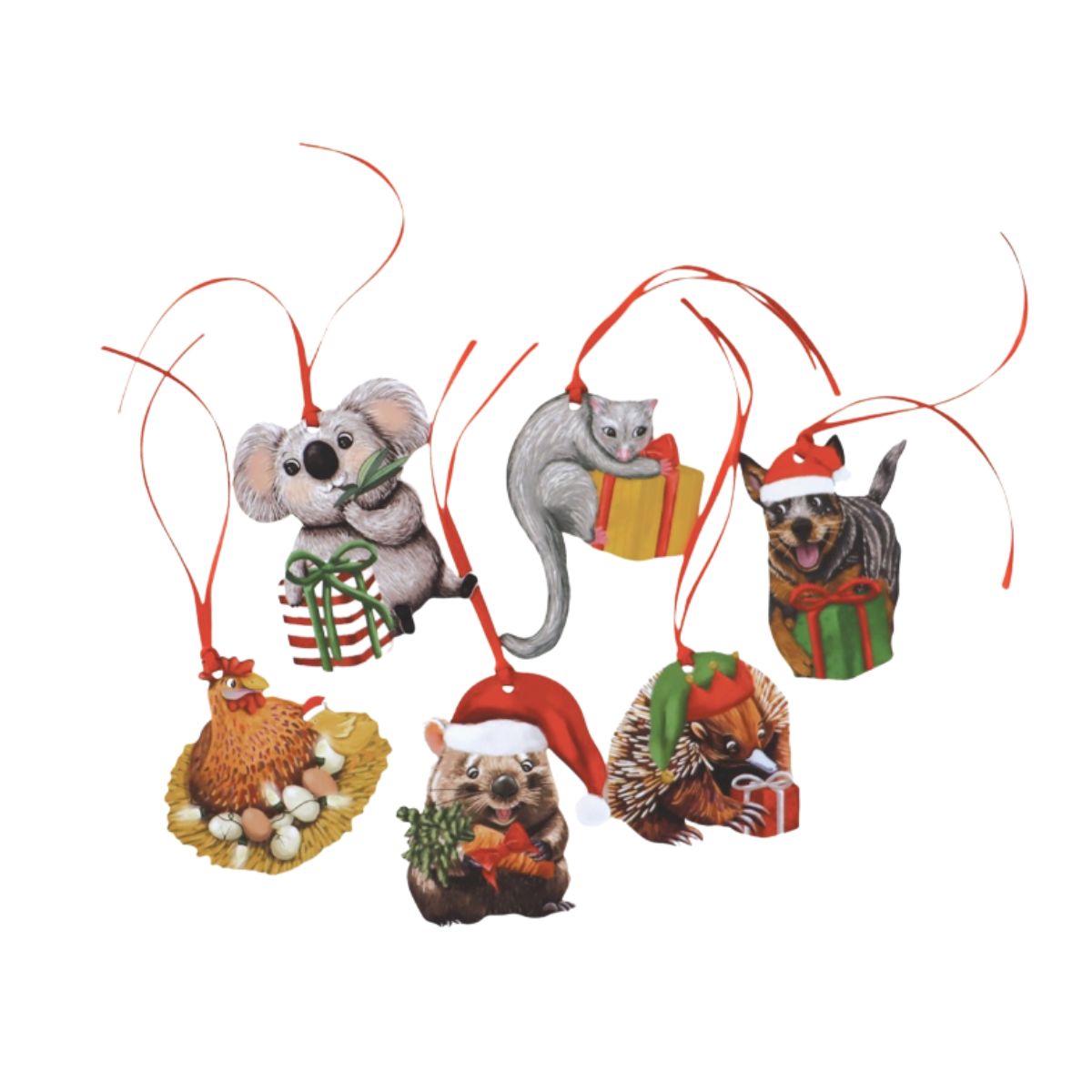 Australian Xmas Gift Tags - Garden Giggles