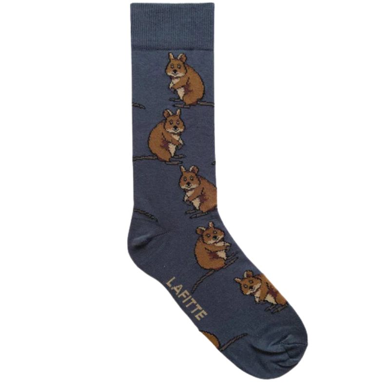 aussiesocksquokkacharcoal