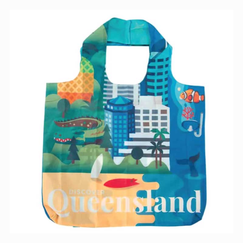 Foldable Shopper Bag - Queensland