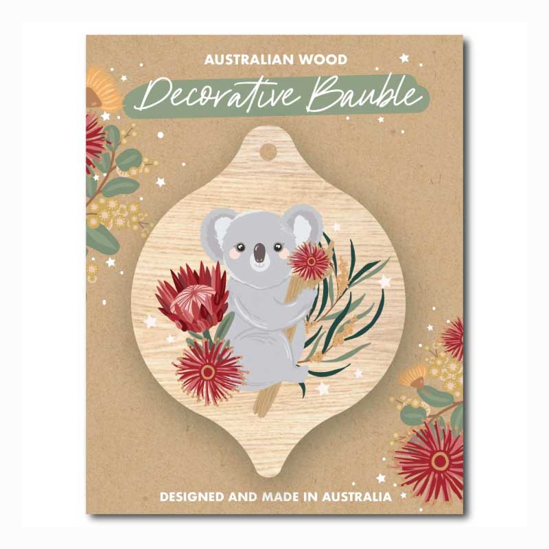 australian-christmas-decoration-wooden-koala