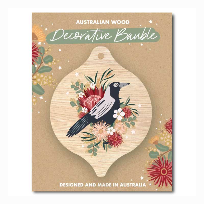 australian-christmas-decoration-wooden-magpie