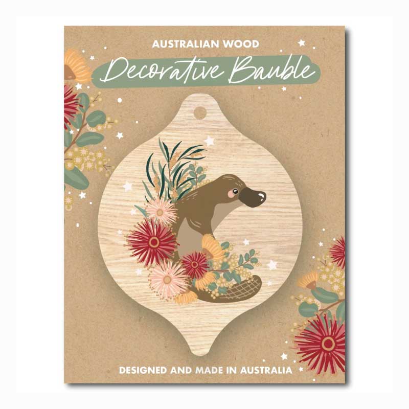 australian-christmas-decoration-wooden-platypus