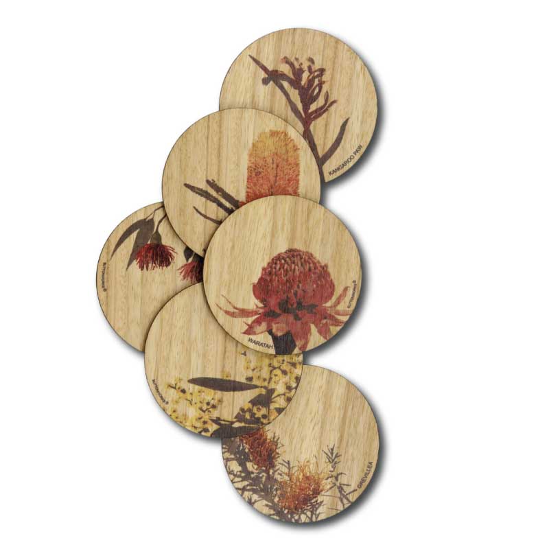 Coasters - Australian Wildflowers