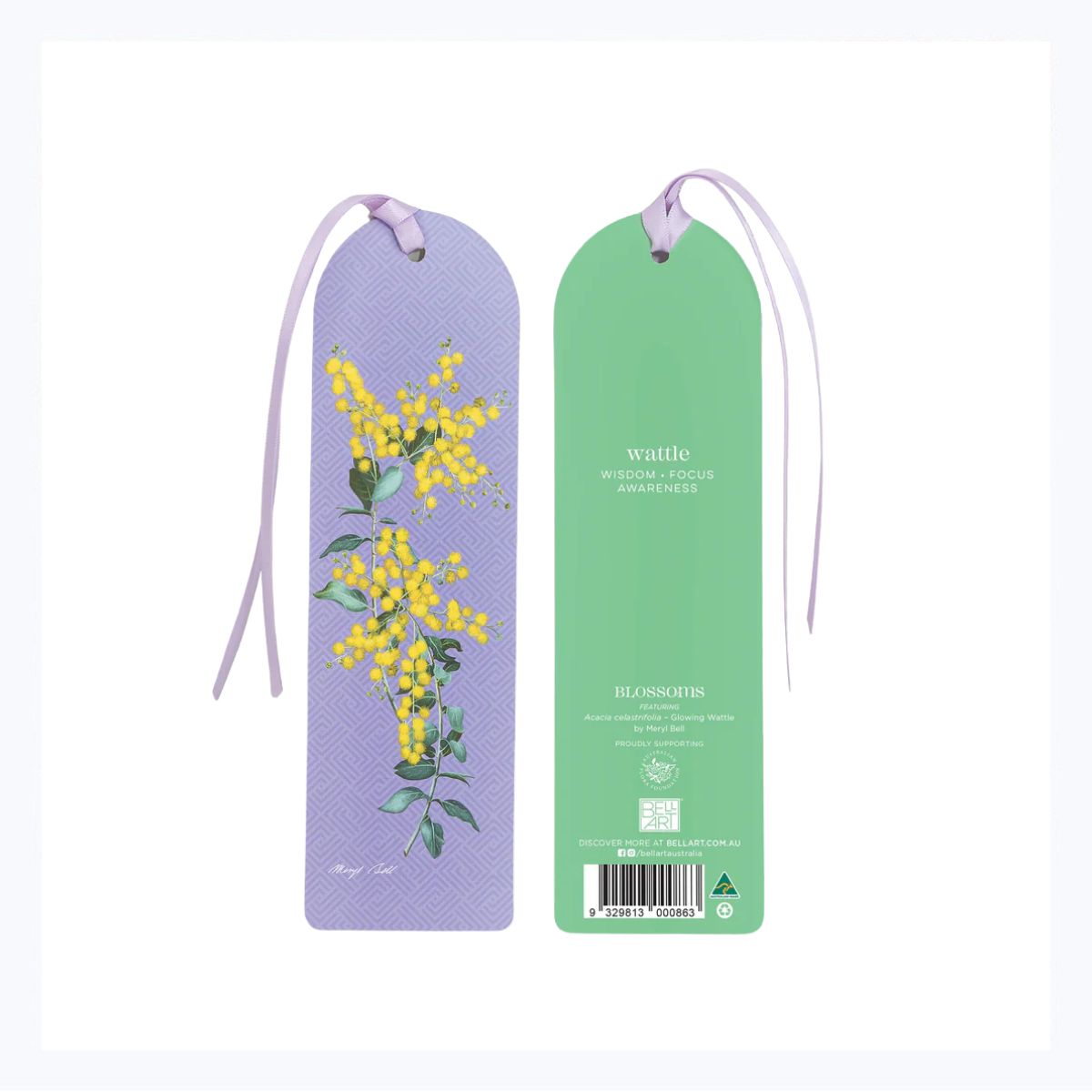 bookmark_australiana_wattle_meryl_bell_botanical