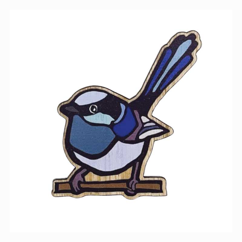 Brooch - Fairy Wren