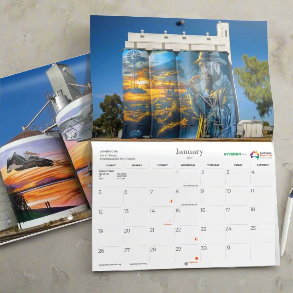 2025 Silo Art Calendar