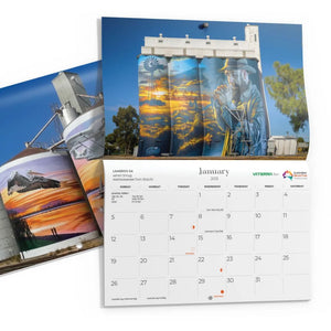 silo art calendar 2025