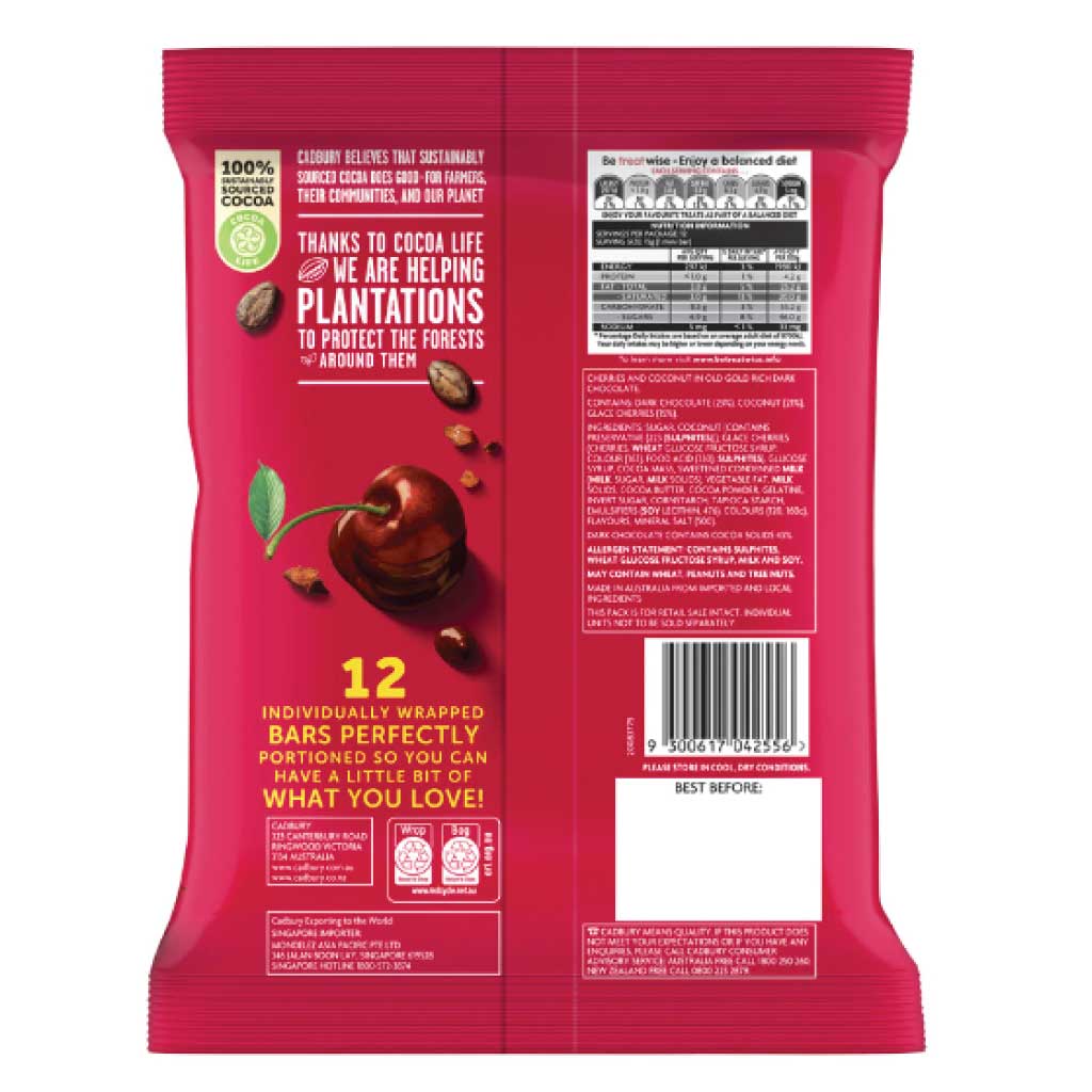 Cherry Ripe Share Pack | Classic Aussie Treats
