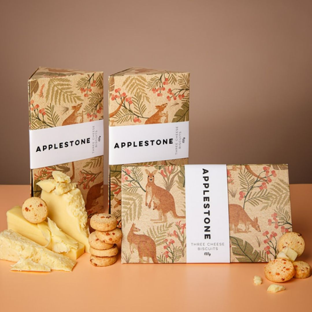 Biscuit Gift Box - Three Cheese Kangaroo