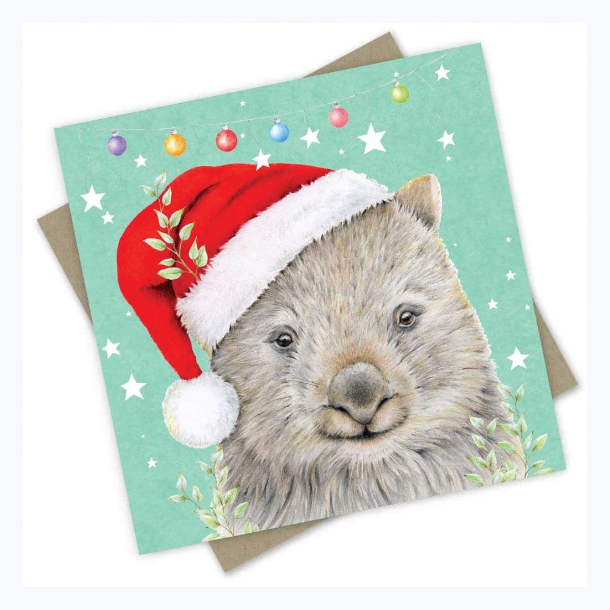 christmas_card_wombat_bush_christmas_popcorn_blue
