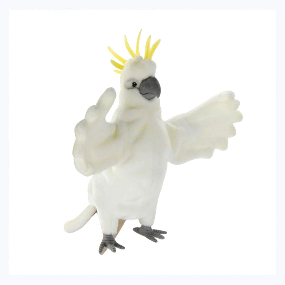 cockatoo-hand-puppet