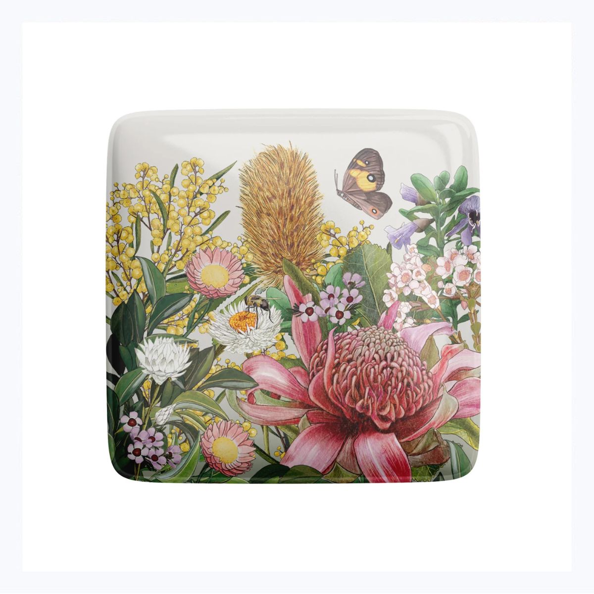 fridge magnet australian flowers botanical waratah la la land