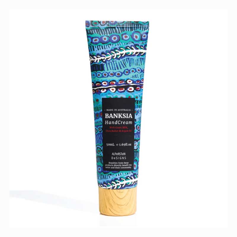 Aboriginal Art Gift Box - Banksia Handcream and Body Bar
